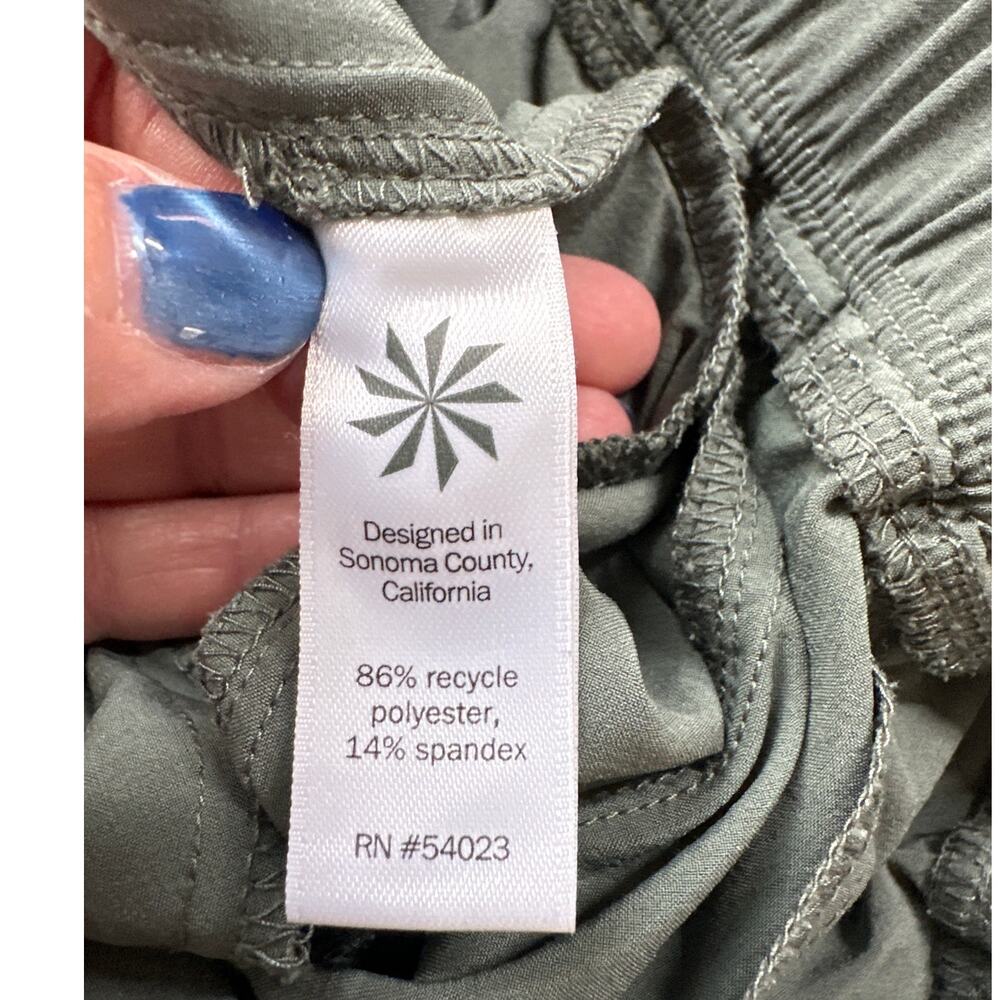 Athleta Cinchable Lightweight Aspire Ankle Jogger Pants, Size 2, EUC - Picture 5 of 6